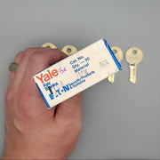 5x Yale RN110 Key Blanks J JMK Keyway Nickel Silver 6 Pin NOS 4