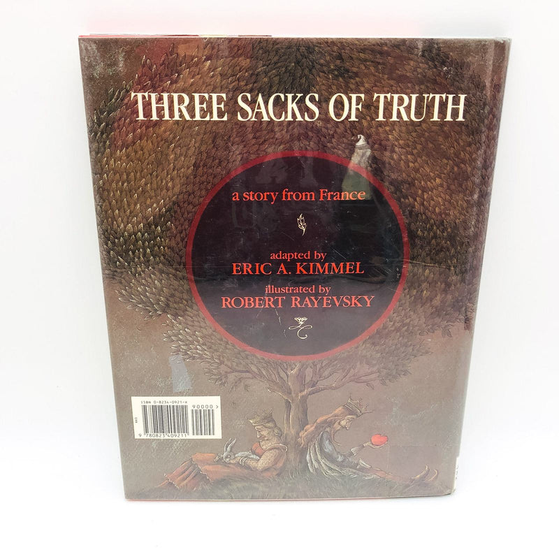 Three Sacks Of Truth Hardcover Eric A. Kimmel 1993 French Fairytale 1st Edition 2