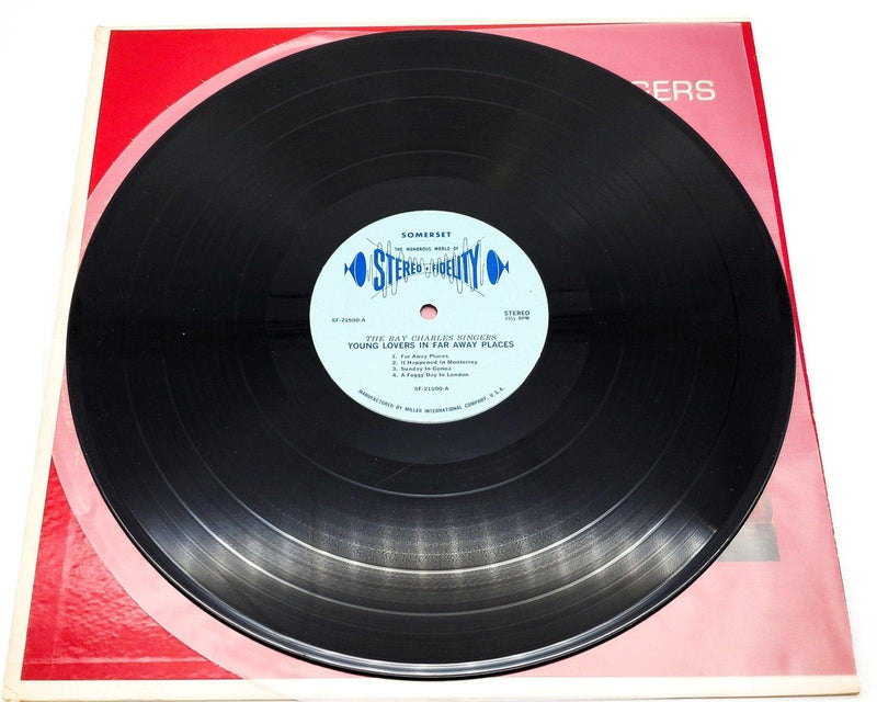 The Ray Charles Singers Young Lovers In Far Away Places 33 RPM LP Record 1964 5