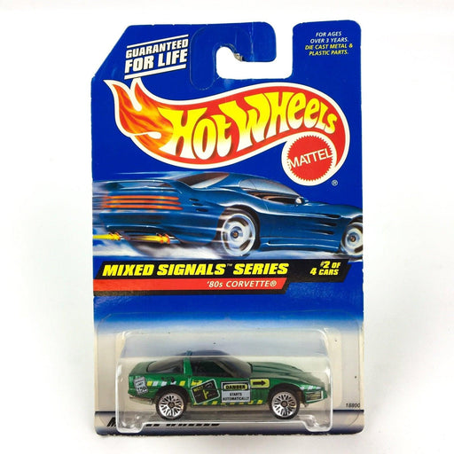 Hot Wheels 1998 '80s Corvette Mixed Signals #2 of 4 # 734 1:64 1