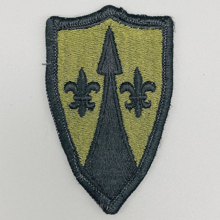 WW2 US Army Ground Forces Command Patch Shoulder SSI Subdued Olive No Glow