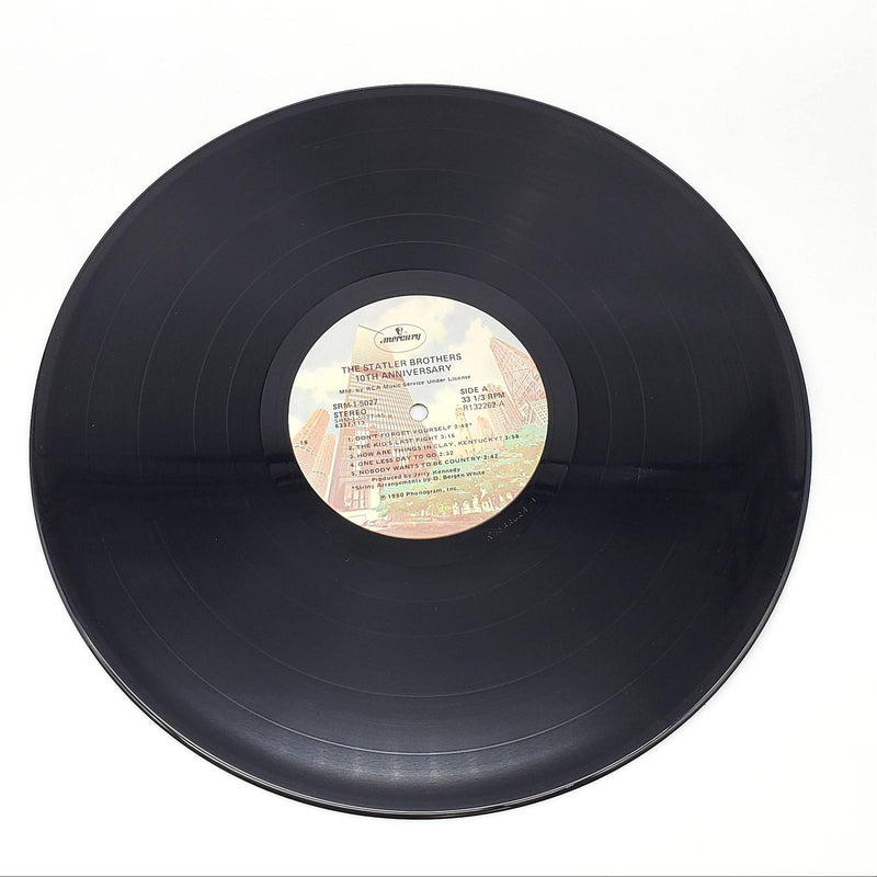 The Statler Brothers 10th Anniversary LP Record Mercury 1980 Presswell 4