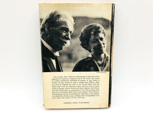 Albert Schweitzer's Gift Of Friendship Hardcover Erica Anderson 1964 Intimate 2