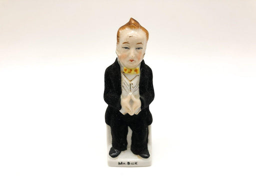 Vintage Chase Ceramic Figurine Mr. Dick Made in Japan Velvet Suit Tuxedo 5" 2