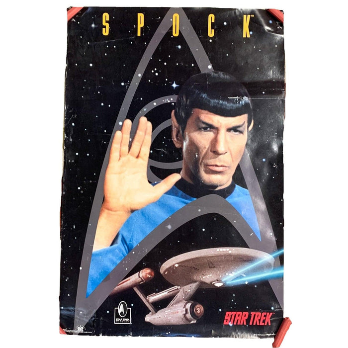Star Trek Mr Spock Poster Leonard Nimoy Original Series 1996 Paramount 24" X 36" 1