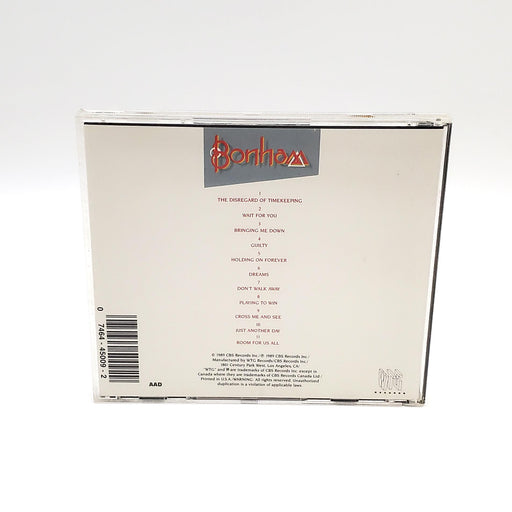 Bonham The Disregard Of Timekeeping CD Album WTG Records 1989 PK 45009 2
