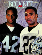 Beckett Football Magazine November 1991 # 20 Ronnie Lott Roger Craig Raiders 1