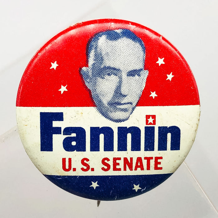 Fannin U.S. Senate Button Pin 1" Political Campaign Paul Arizona Republican 2