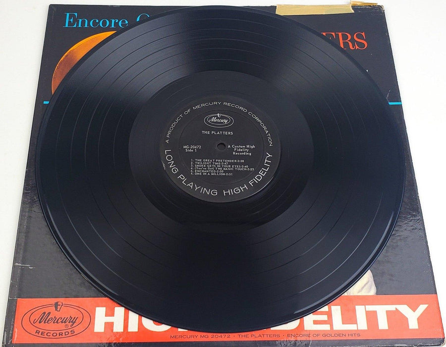 The Platters Encore Of Golden Hits 33 RPM LP Record Mercury 1960 High Fidelty 5