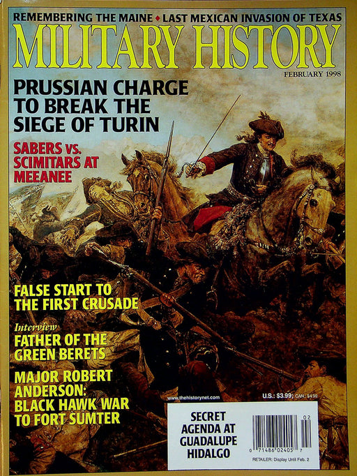 Military History Magazine February 1998 Vol 14 No 6 Sabers vs. Scimitars Meeanee 1