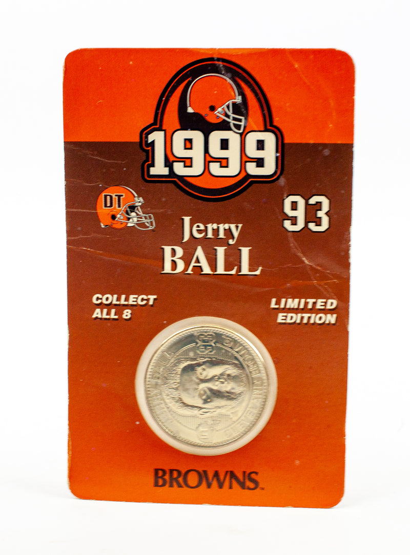 Cleveland Browns 1999 Collectible Coins Speilman, Fuller, Ball