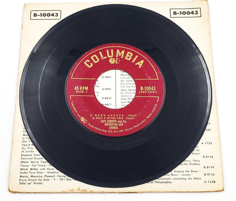 Ray Conniff Dance the Bop! Vol 3 45 RPM Single Record Columbia B-10043 3