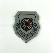 Vintage 57th Fighter Weapons Wing Patch USAF United States Air Force Light Blue 1