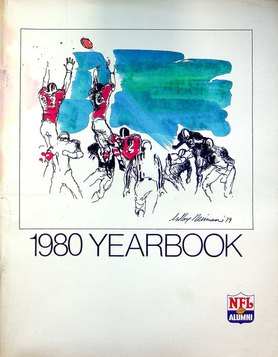 1980 NFL Alumni Yearbook National Football League Membership Jim Thorpe