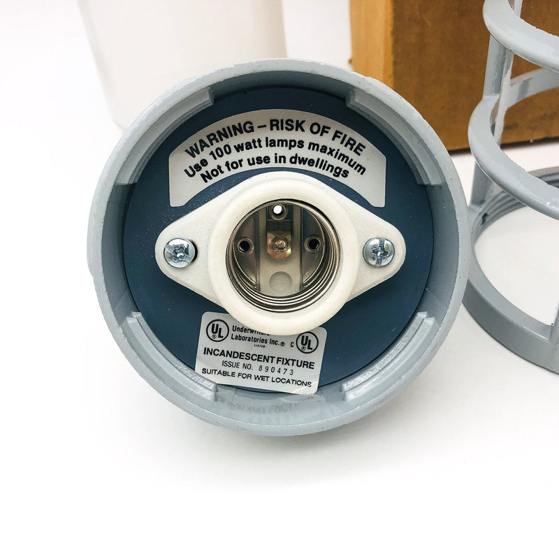 Guth Lighting VPP100IG Light Fixture Nautical Pendant Vaporproof Cage Glass 4