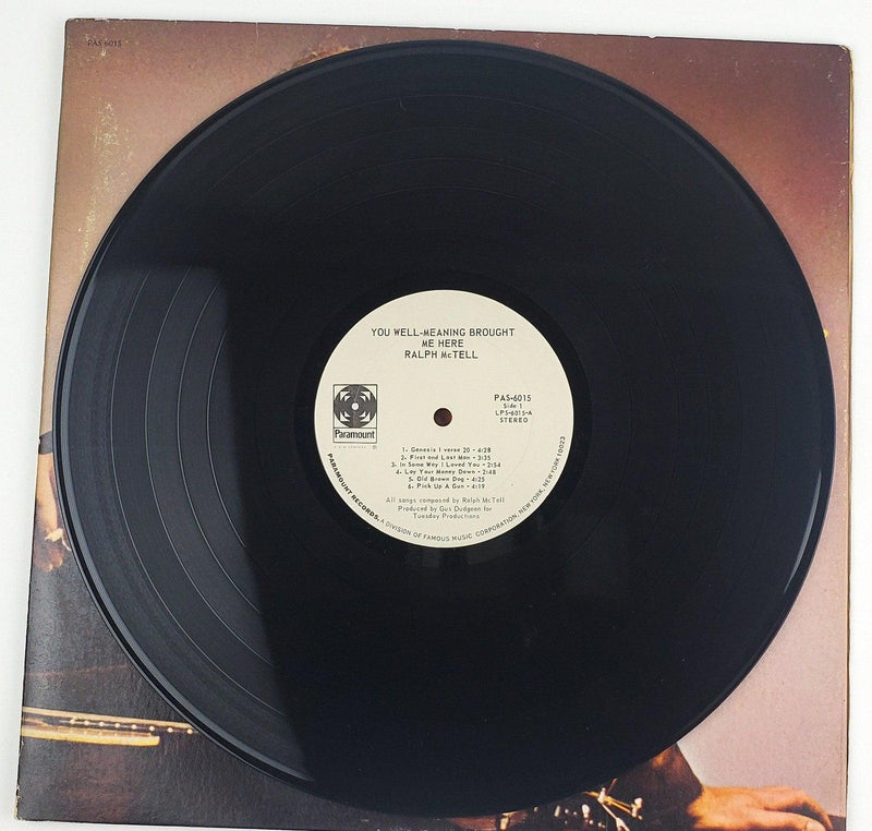 Ralph McTell Your Well-Meaning Brought Me Here Record 33 RPM LP Paramount 1971 5
