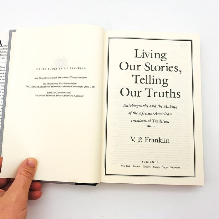 Living Our Stories Telling Our Truths HC V. P. Franklin 1995 1st Edition 7