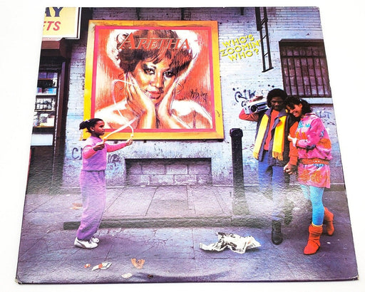Aretha Franklin Who's Zoomin' Who? 33 RPM LP Record Arista 1985 1