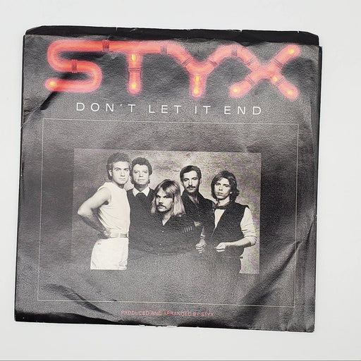 Styx Don't Let It End Single Record A&M 1983 AM-2543 -2 1