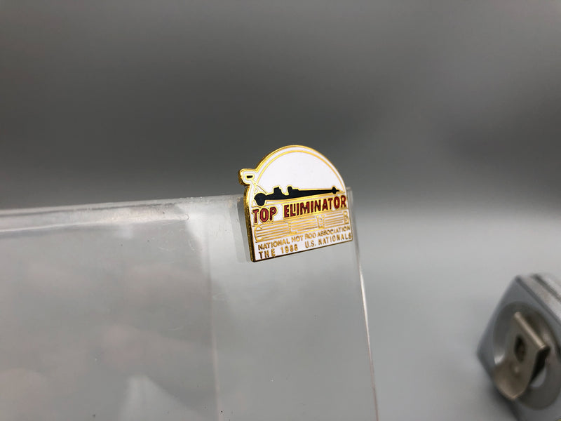 Vintage Hot Rod Association Lapel Pin 1988 Top Eliminator Club Indy Drag Racing