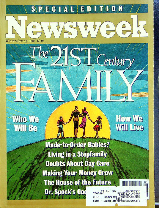 Newsweek Magazine 1990 Winter Spring The 21st Century Family Future Dr Spock God