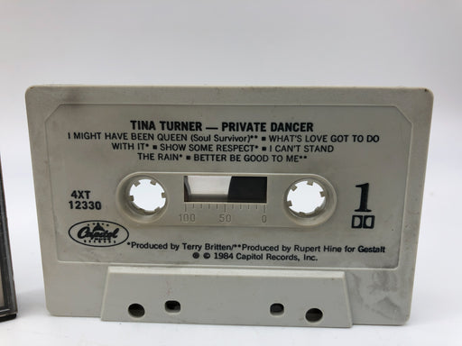 Private Dancer Tina Turner Cassette Album Capitol 1984 I Can't Stand the Rain 2