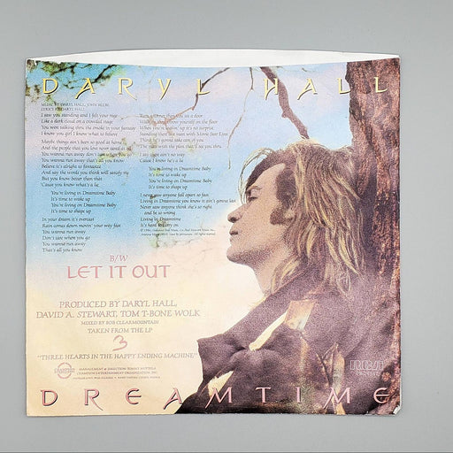 Daryl Hall Dreamtime Single Record RCA 1986 PB-14387 2