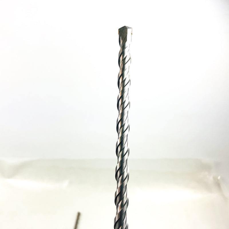 2-Pk Rotary Hammer Drill Bit 3/8"x12" SDS Plus 9" LOC Carbide Tipped Concrete