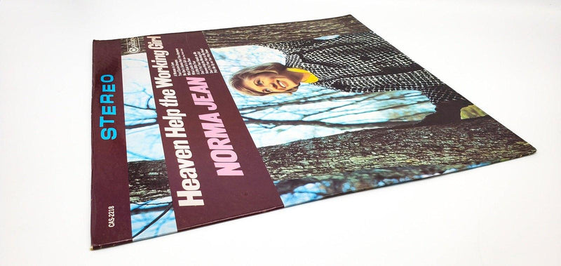 Norma Jean Heaven Help The Working Girl 33 RPM LP Record RCA 1968 CAS 2218 3