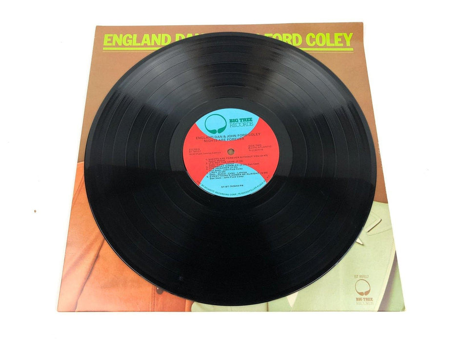 England Dan & John Ford Coley Nights Are Forever Record BT 89517 Atlantic 1976 6