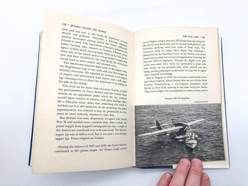 Skyway Round The World Joseph F. Hood 1968 Charles Scribner 1st Ed EX Library 11