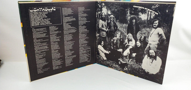Lighthouse Thoughts of Movin' On Record 33 RPM LP Stereo Dimension Records 1971 3