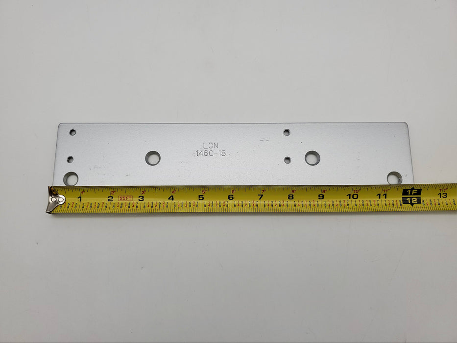 LCN 1460-18 Drop Plate Bracket Regular Or Top Jamb Mount Aluminum Finish