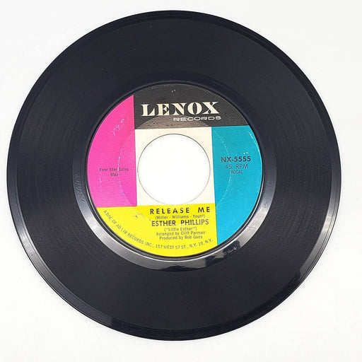 Esther Phillips Release Me Single Single Record Lenox Records 1962 NX-5555 1