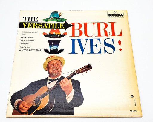 Burl Ives The Versatile Burl Ives! 33 RPM LP Record Decca 1961 DL 74152 1