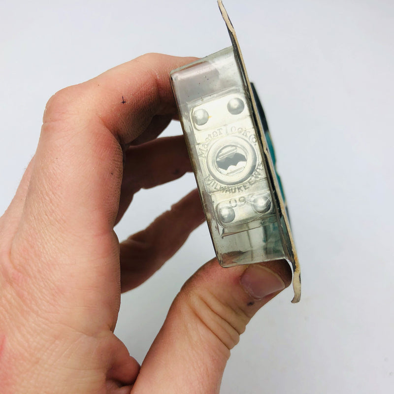 Vintage No 105-D Master Lock Padlock 3/4" Shackle New Old Stock NOS Multi Spring