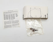 Schlage Door Knob Satin Chrome 626 Bell F170N Decor No Turn NOS 5