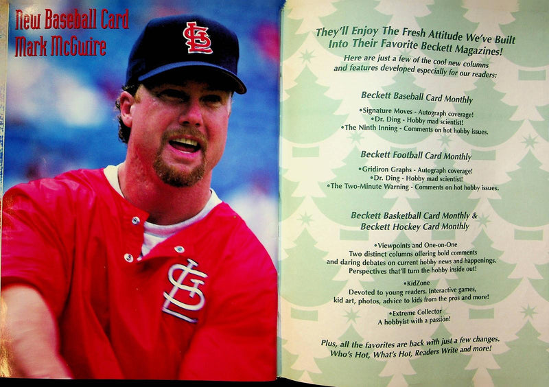 Beckett Baseball Magazine Oct 1997 # 151 Tino Martinez Barry Bonds Mark McGire 3