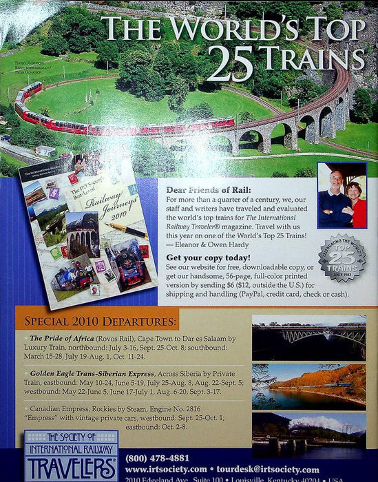 Trains Railroading Magazine February 2010 Vol 70 No 2 Taking On Trucks