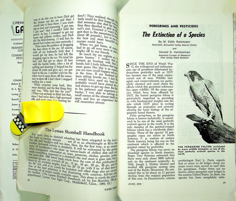 Pennsylvania Game News Magazine June 1970 Susquehannock Peat Moss Hitchhickers