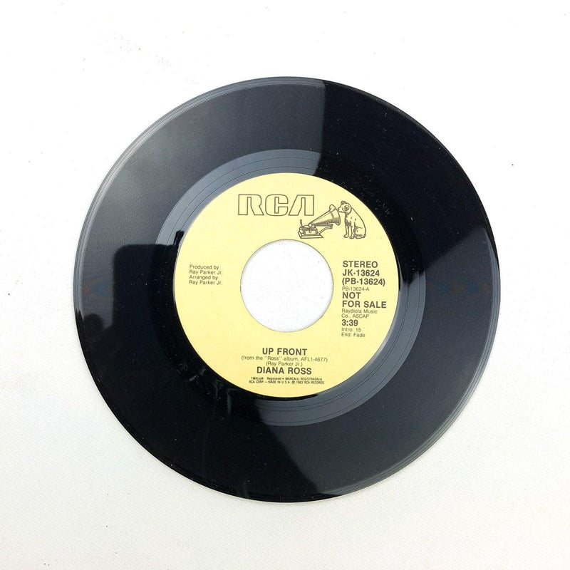 Diana Ross Up Front 45 RPM 7" Single PROMO Record RCA 1983 2