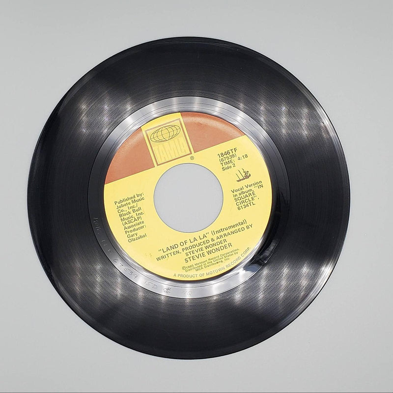 Stevie Wonder Land Of La La Single Record Tamla 1986 1846TF 4