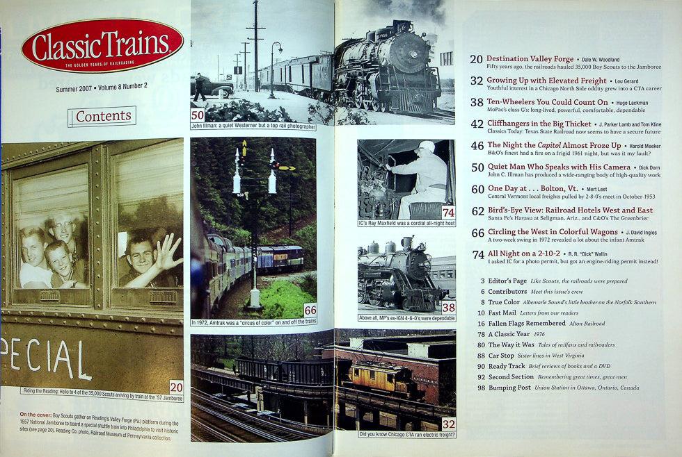 Classic Trains Magazine Summer 2007 Vol 8 No 2 Destination Valley Forge