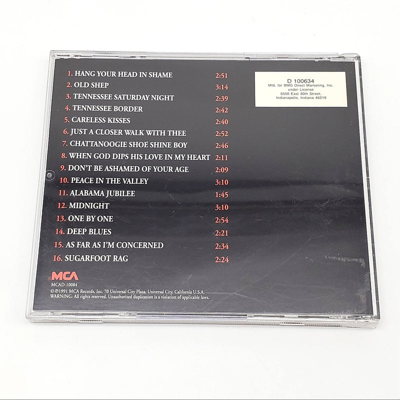 Red Foley The Country Music Hall Of Fame Album CD MCA Records MCAD-10084 2