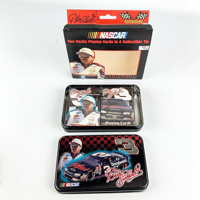 1999 Dale Earnhardt Sr Double Deck Playing Cards in Collectors Tin 3