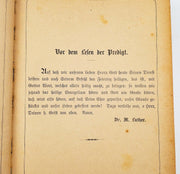 Deue Neue Hauspostille Heinrich Schoner 1890 Gersdorf Antique German Sermon Book 5