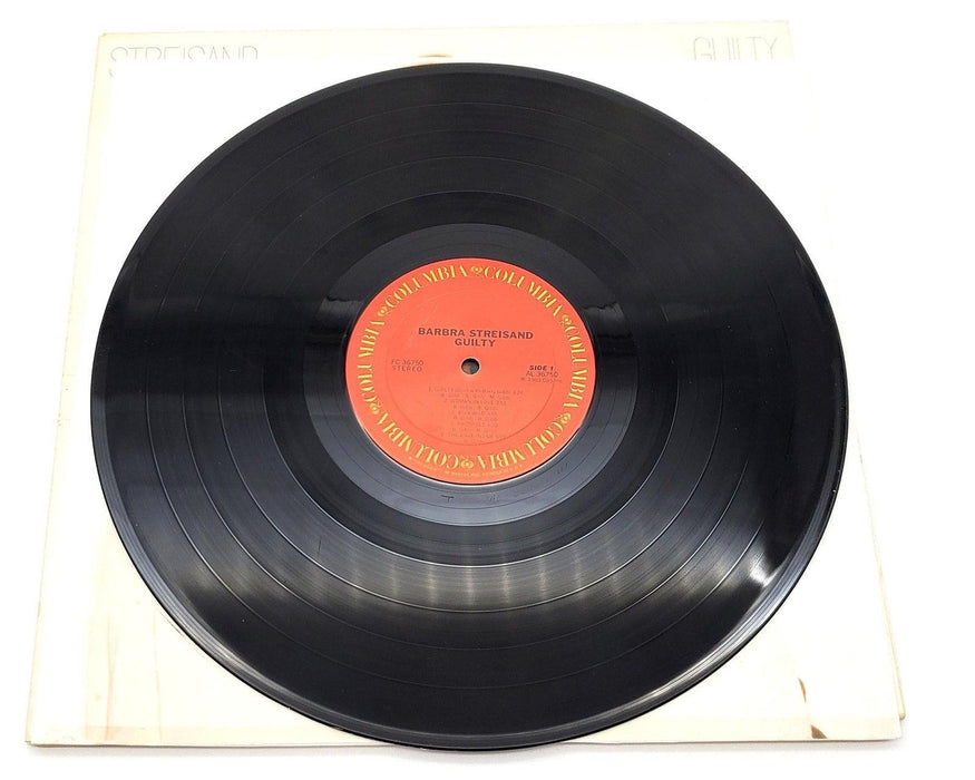 Barbra Streisand Guilty 33 RPM LP Record Columbia 1980 FC 36750 Copy 2 7