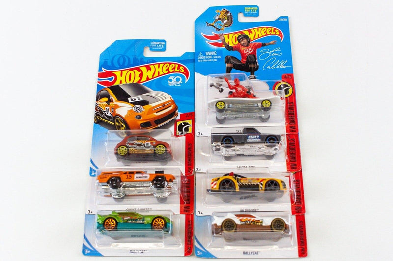 Hot Wheels Daredevils '16-'18 Bruiser Piledriver & More - Lot Of 7 New Diecast 1