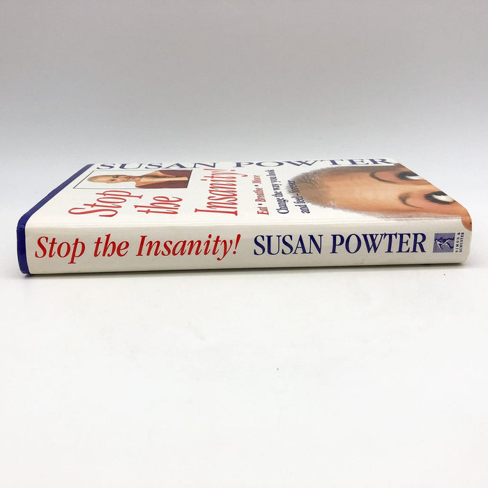 Stop The Insanity Hardcover Susan Powter 1993 Health Hygiene Women Mental Health 3