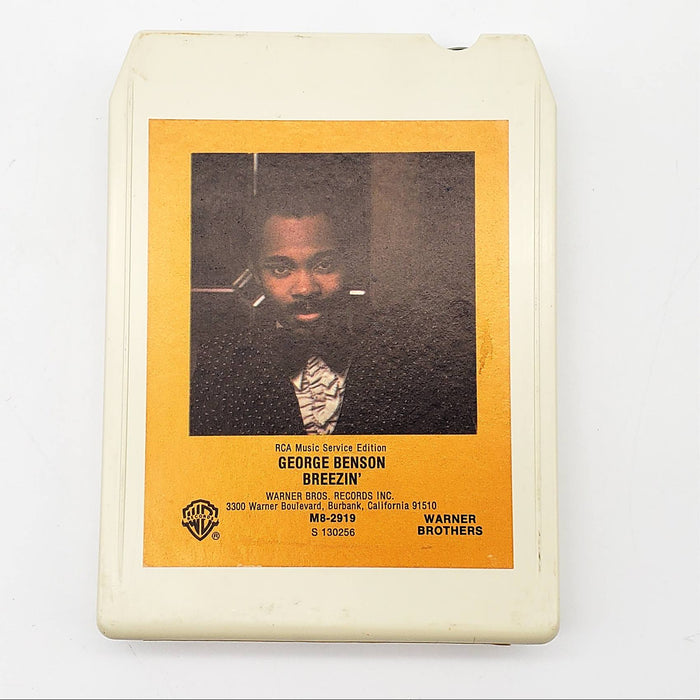 George Benson Breezin' 8-Track Tape Album Warner Bros. 1976 M8 2919 Club Edition